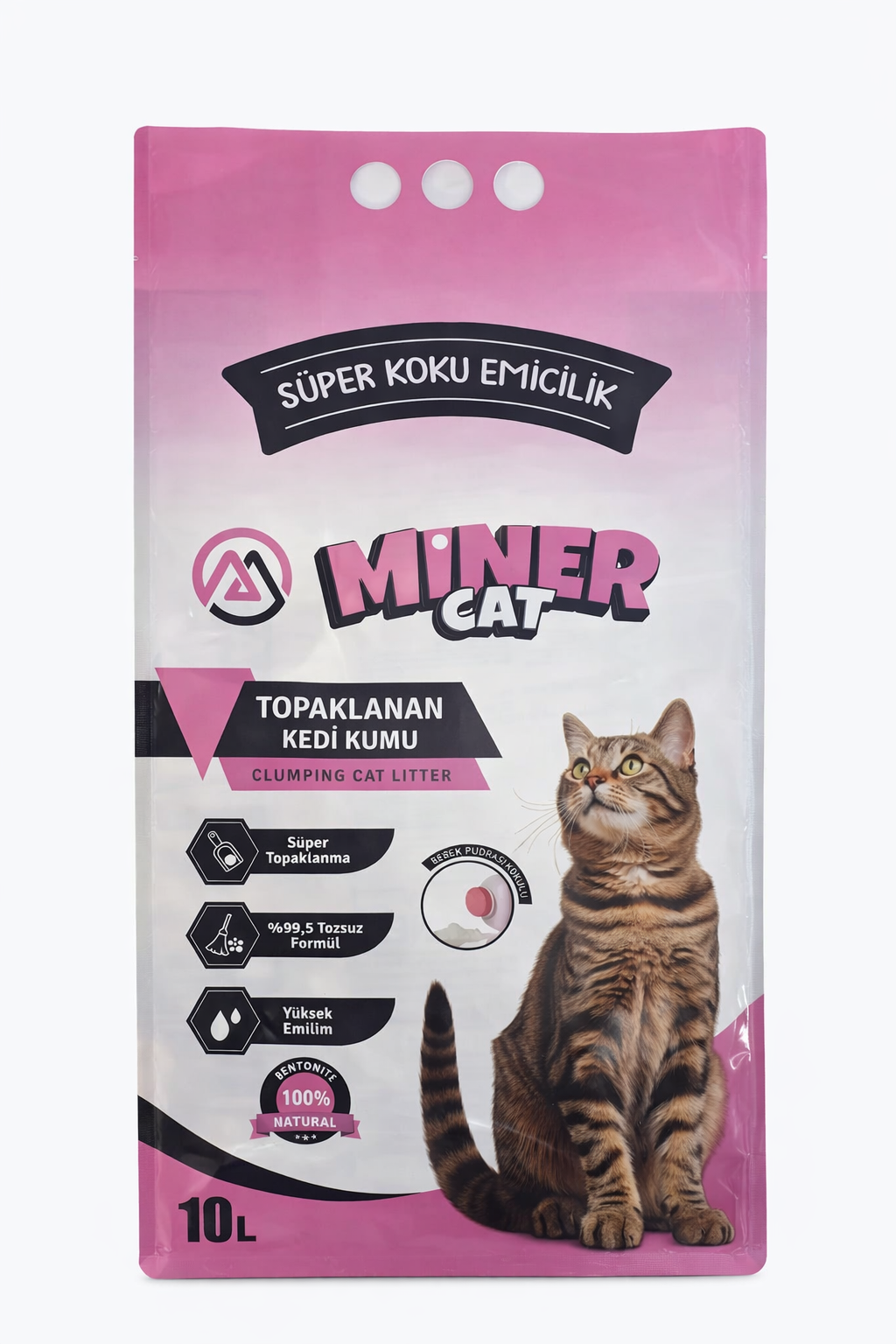 Bebek Pudrası Kokulu Kedi Kumu