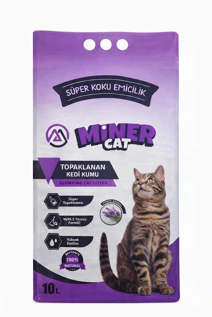 Lavanta Kokulu Kedi Kumu